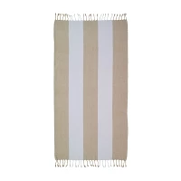 Recycled cotton beach towel 