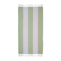 Recycled cotton beach towel 