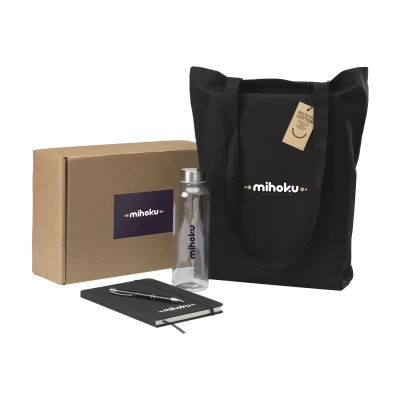 Welcome pack recycled items