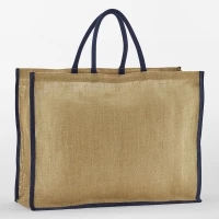 Grand sac toile de jute 55 x 42,5 x 21 cm