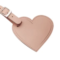 Etiquette bagage coeur 