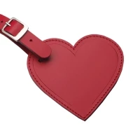 Etiquette bagage coeur 