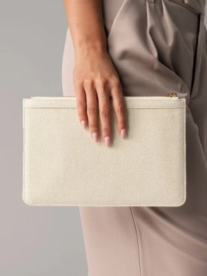 Trousse polyester & coton 26 x 17 cm