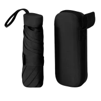 Parapluie pliable et sa housse rigide