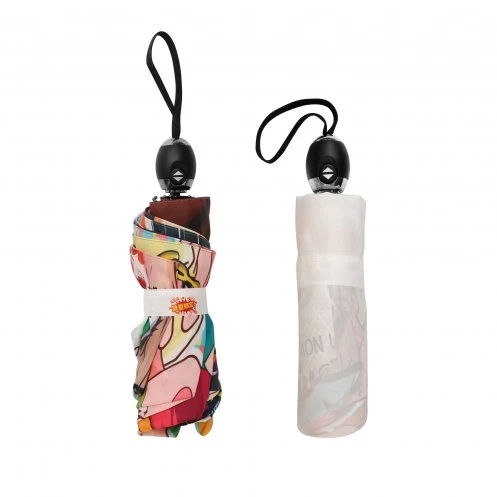 All over foldable umbrella made europe