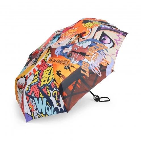 All over foldable umbrella made europe