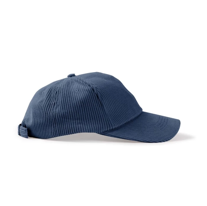 Casquette 6 pans velours 
