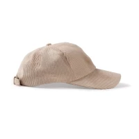 Casquette 6 pans velours 