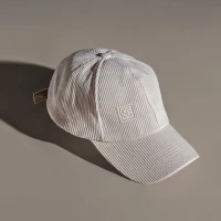 Casquette 6 pans velours 