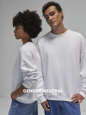 Recycled polyester & cotton sweatshirt
