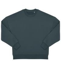 Recycled polyester & cotton sweatshirt