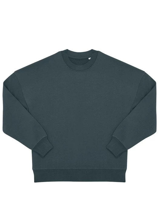 Recycled polyester & cotton sweatshirt