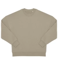 Recycled polyester & cotton sweatshirt