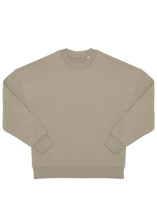 Recycled polyester & cotton sweatshirt