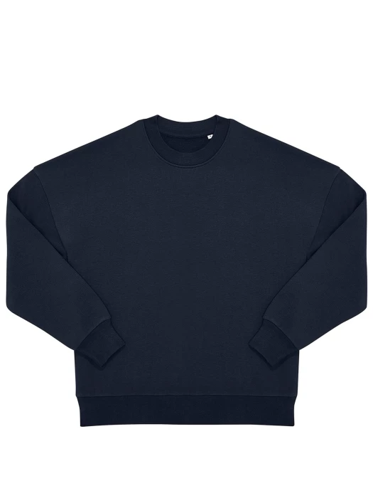 Recycled polyester & cotton sweatshirt