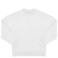 Recycled polyester & cotton sweatshirt