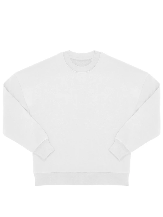 Recycled polyester & cotton sweatshirt
