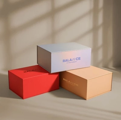 Magnet closure gift box