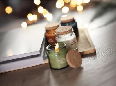 Vanilla candle