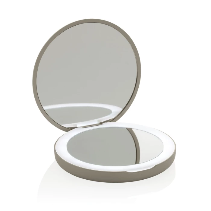 Miroir de poche LED recyclé