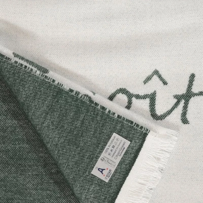 Plaid coton bio fab France