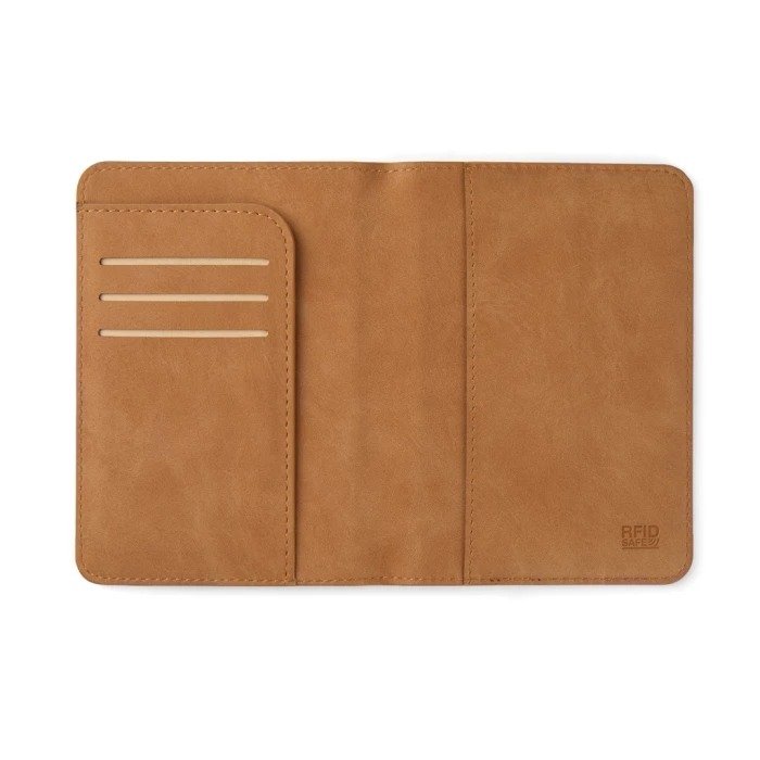 Etui passeport rfid recycle