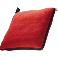 Fleece cushion & plaid