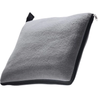 Fleece cushion & plaid
