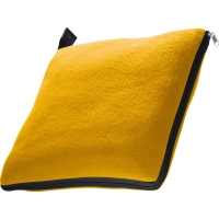 Fleece cushion & plaid