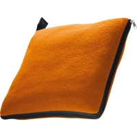 Fleece cushion & plaid