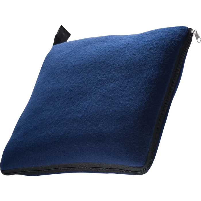 Fleece cushion & plaid