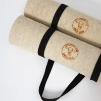 Tapis yoga en laine made in France