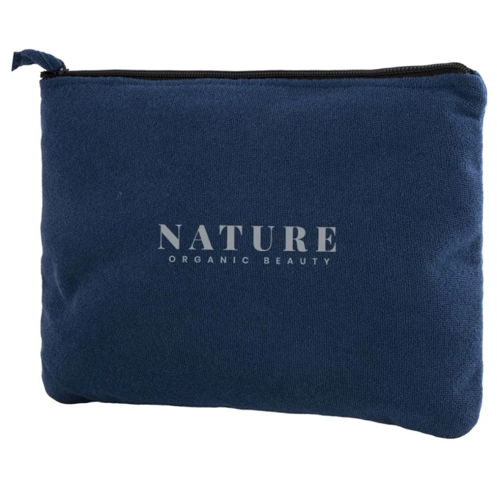 Trousse velours polyester 20,5 x 15,5 cm