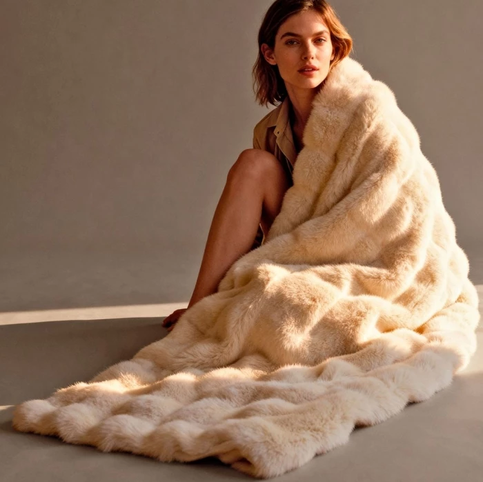 Luxious blanket 130 x 160 cm