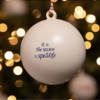 Boule de Noel recyclé made Europe 