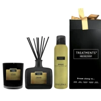 Coffret cadeau bougie diffuseur & gel douche 