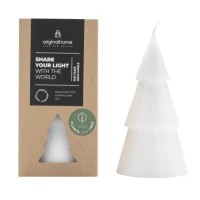 Bougie forme sapin