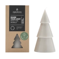 Bougie forme sapin