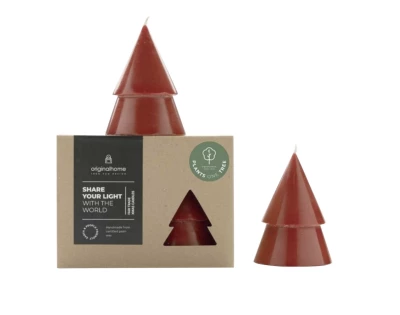 Set de 2 bougies sapin