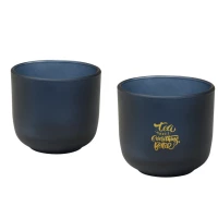 Set de 2 tasses en verre 200ml
