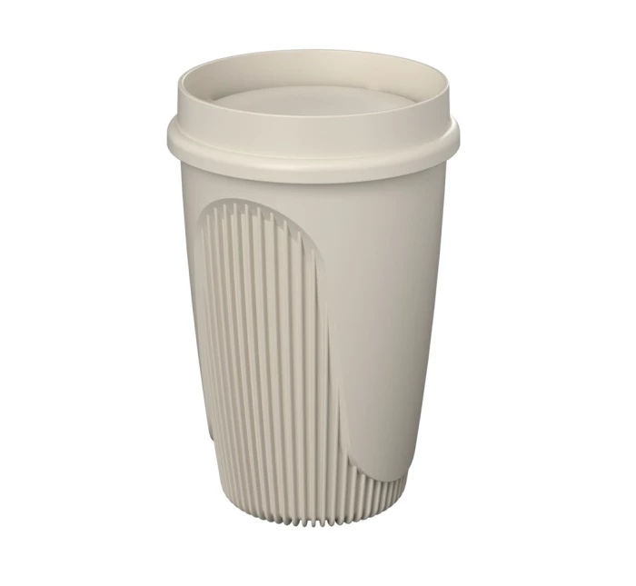 Mug simple paroi clipsé 350ml