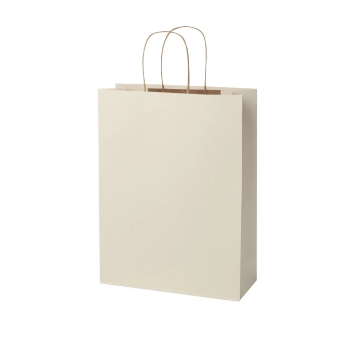Sac boutique en dechets agricoles 31 x 41 x 12 cm