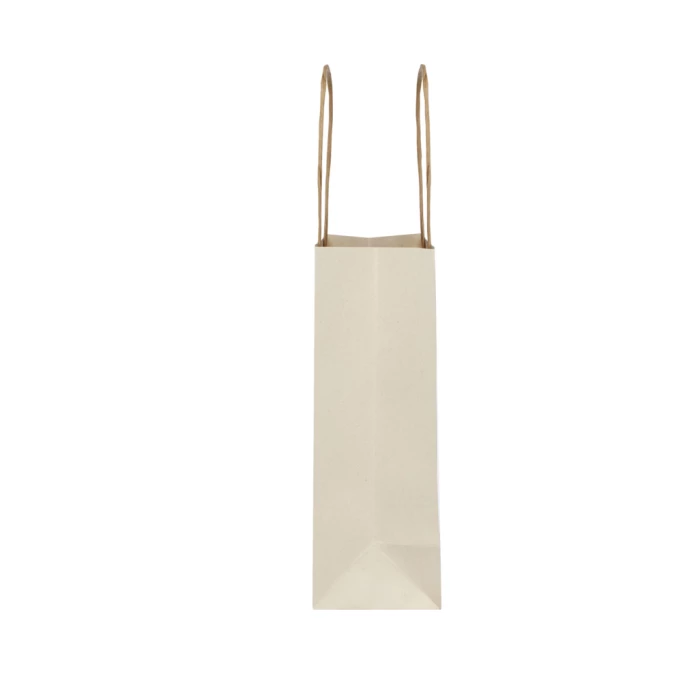 Sac boutique en dechets agricoles 24 x 24 x 9 cm