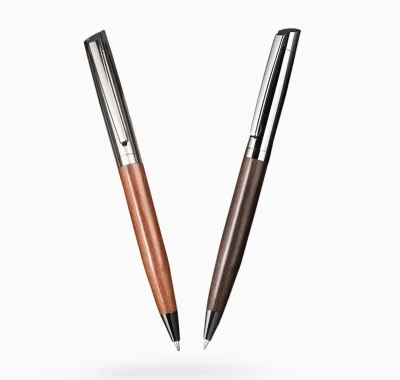 Stylo bois & acier