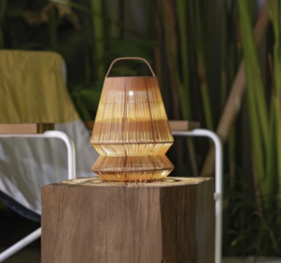 Recycled solar lampshade