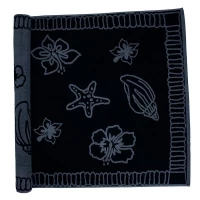Drap de plage à motifs 