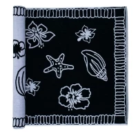 Drap de plage à motifs 