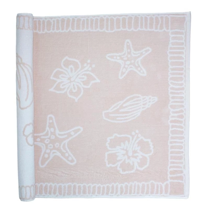 Drap de plage à motifs 