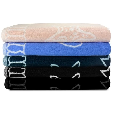 Drap de plage à motifs 