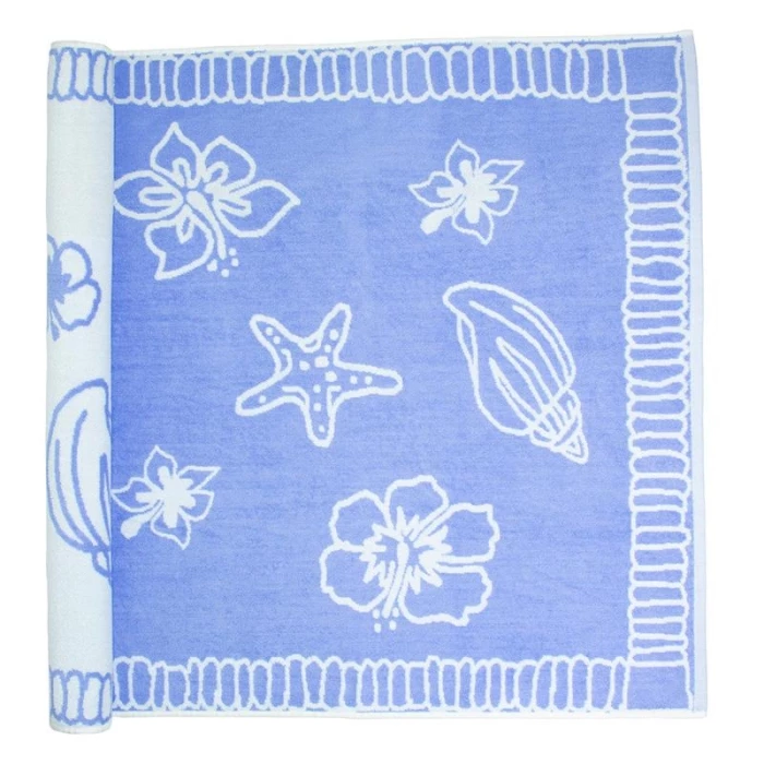 Drap de plage à motifs 